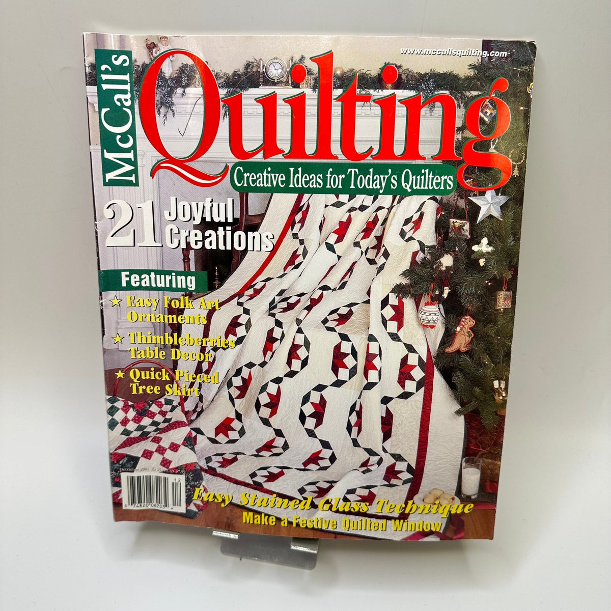 McCalls Quilting December 2001 Books - Multi - Individual - True Deadstock supplies Fabric by private - Sustainable Textile | FABCYCLE