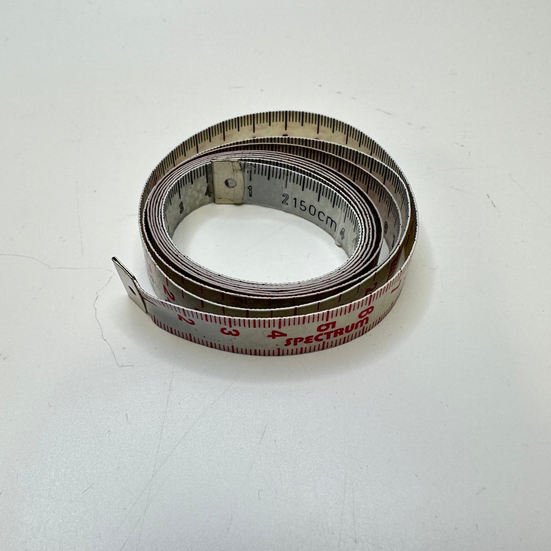 Measuring Tape Sewing Tool - White Multi - Individual - True Deadstock supplies Fabric by private - Sustainable Textile | FABCYCLE