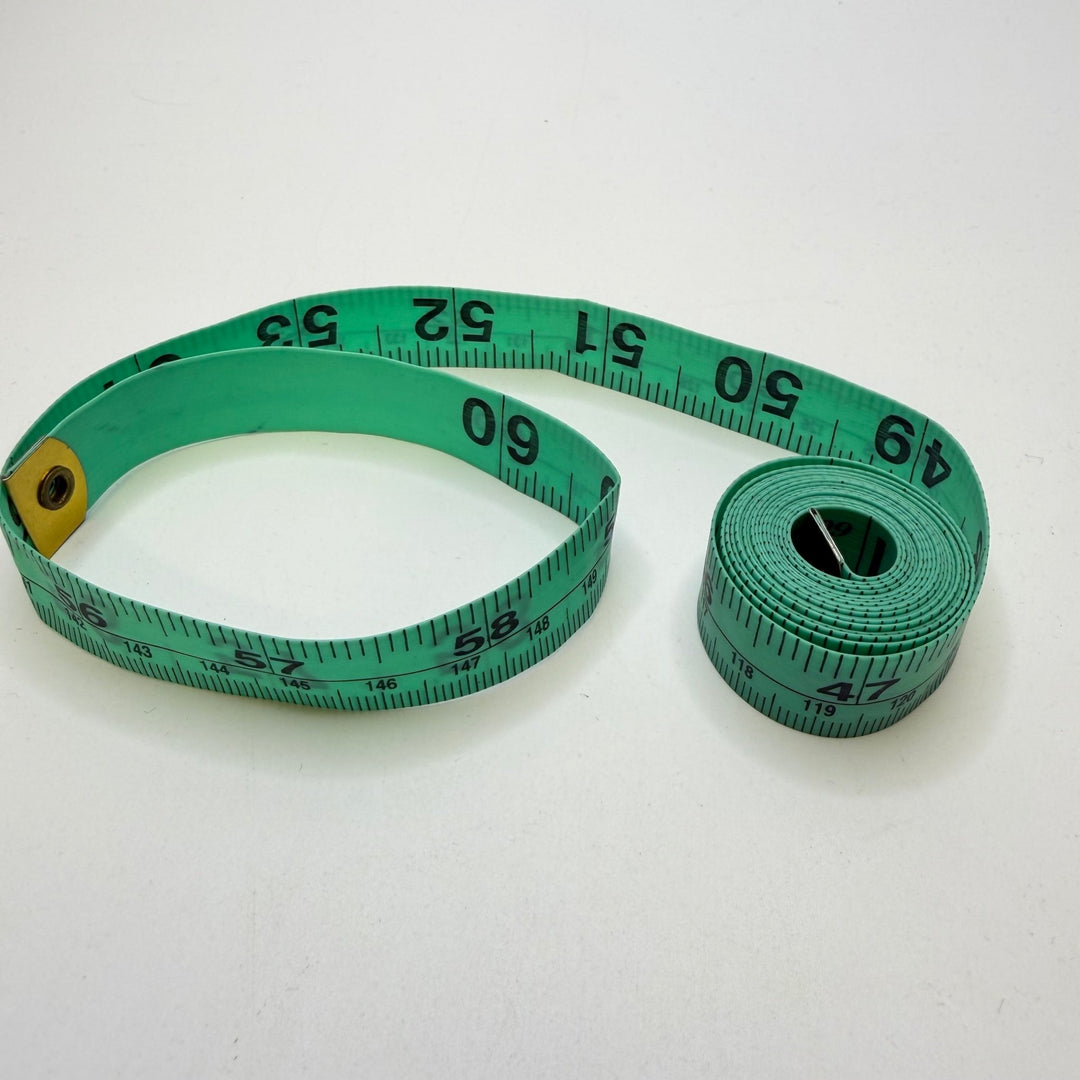 Measuring Tape Tools - Green - Individual - True Deadstock supplies Fabric by private - Sustainable Textile | FABCYCLE