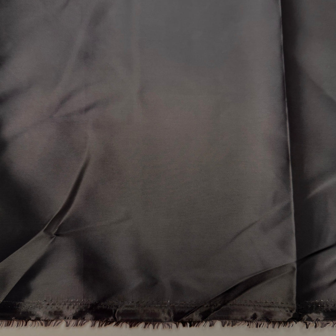 Meeting New Makers - Polyester Blend Woven - Dark Grey - 2M Bundle - True Deadstock fabric Fabric by private - Sustainable Textile | FABCYCLE