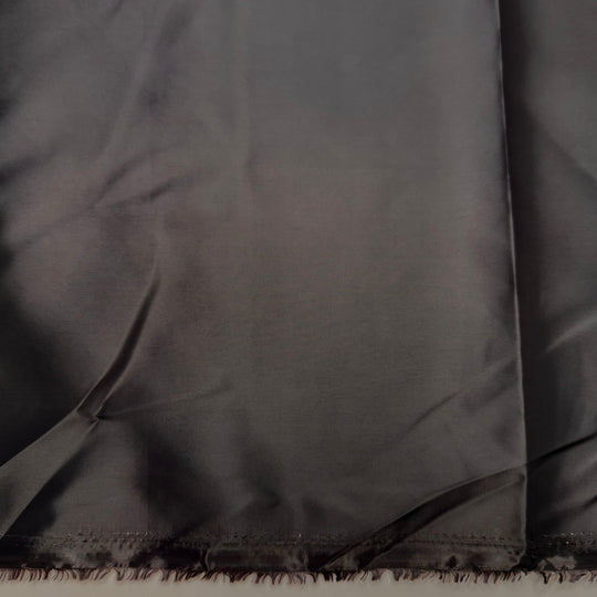 Meeting New Makers - Polyester Blend Woven - Dark Grey - 2M Bundle - True Deadstock fabric Fabric by private - Sustainable Textile | FABCYCLE