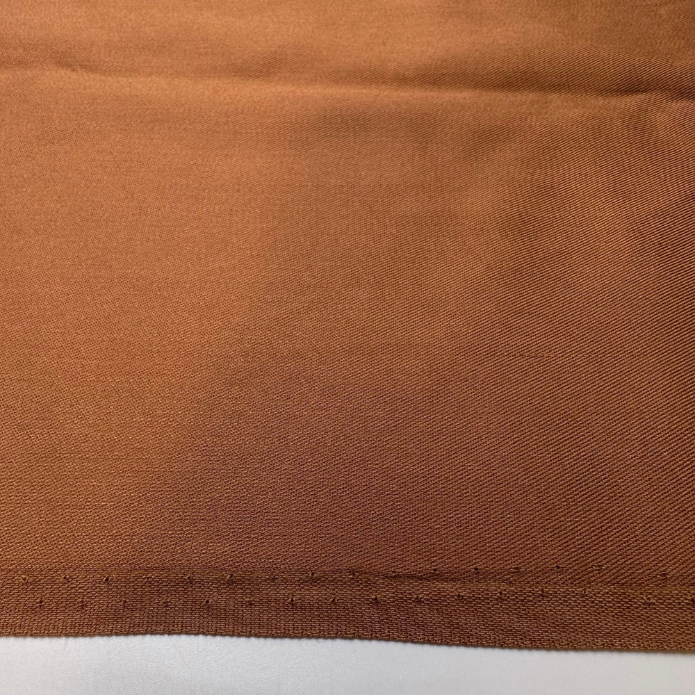 Meeting The Captain - Polyester Blend Woven - Dark Beige - 1.15M Bundle - True Deadstock fabric Fabric by private - Sustainable Textile | FABCYCLE