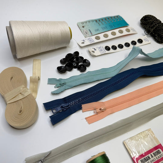Menswear Mogul - Supplies Grab Bag - Multi - Pack - True Deadstock supplies Fabric by private - Sustainable Textile | FABCYCLE