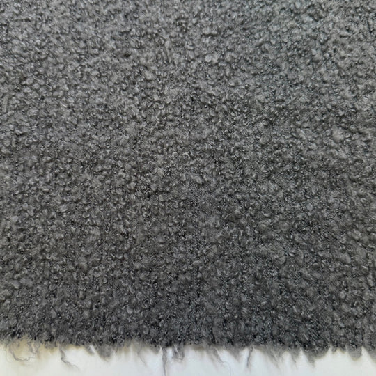 Merengue - Boucle Wool/Acrylic Knit - Grey - Bundles - True Deadstock fabric Fabric by private - Sustainable Textile | FABCYCLE