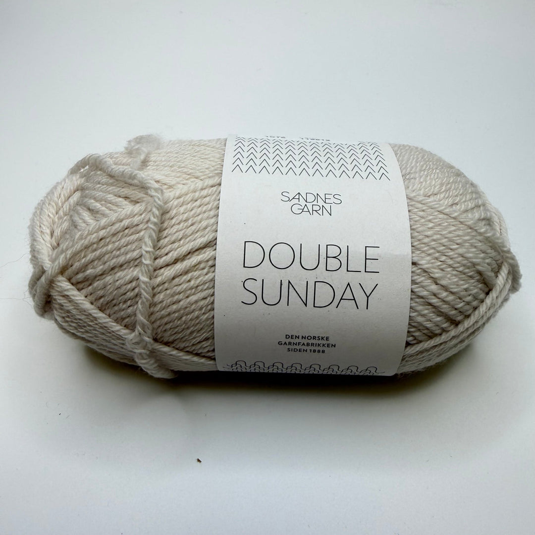 Merino Wool Yarn - Cream/White - Individual - True Deadstock supplies Fabric by private - Sustainable Textile | FABCYCLE