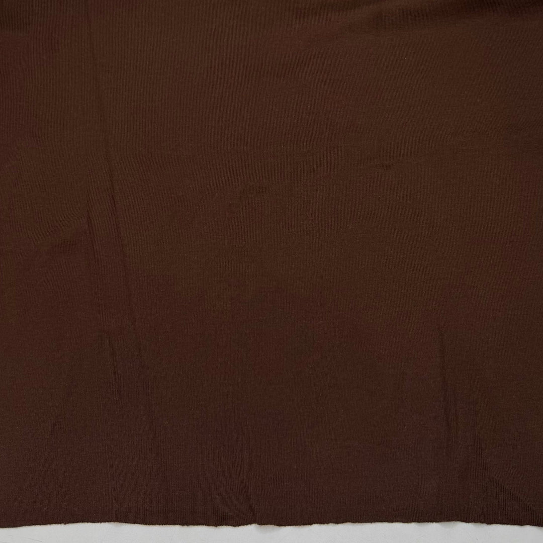 Mermaid Is My Dream Job - Rib Knit Cotton Blend Knit - Brown - 1.2M Bundle - True Deadstock fabric Fabric by private - Sustainable Textile | FABCYCLE