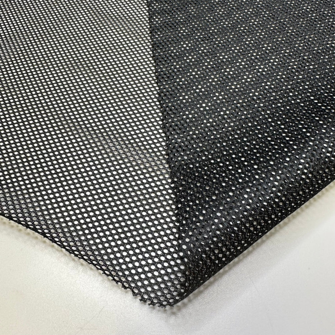 Mesh - y Breakup - Mesh Polyester Blend Knit - Black - 1.35M Bundle - True Deadstock fabric Fabric by private - Sustainable Textile | FABCYCLE