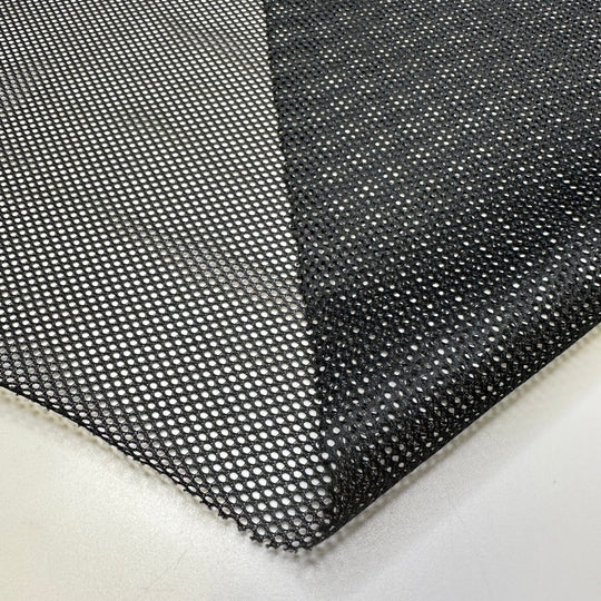 Mesh - y Breakup - Mesh Polyester Blend Knit - Black - 1.35M Bundle - True Deadstock fabric Fabric by private - Sustainable Textile | FABCYCLE