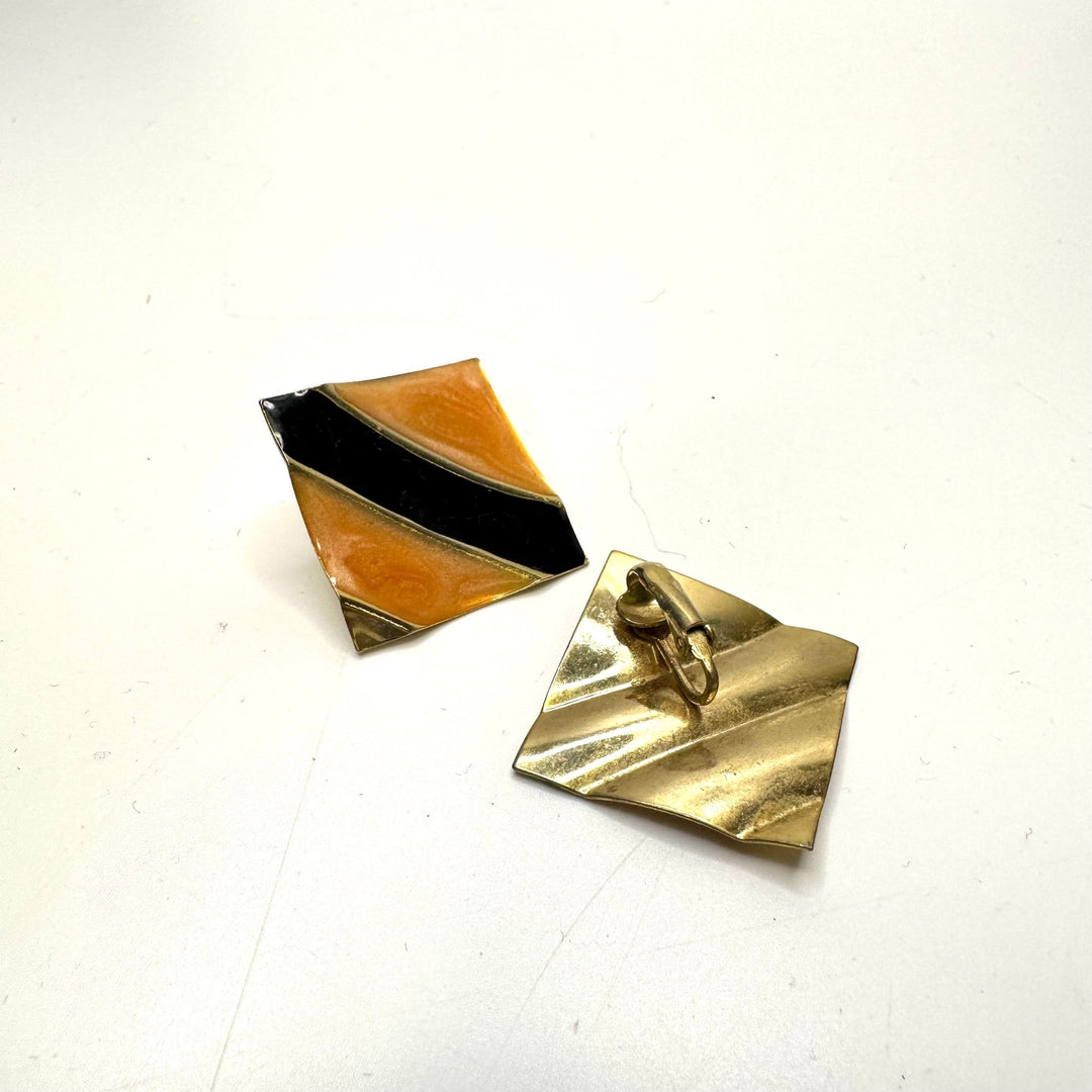 Metal Clip On Earrings Costume Jewelry - Gold Multi - 3 Pack - True Deadstock supplies Fabric by private - Sustainable Textile | FABCYCLE