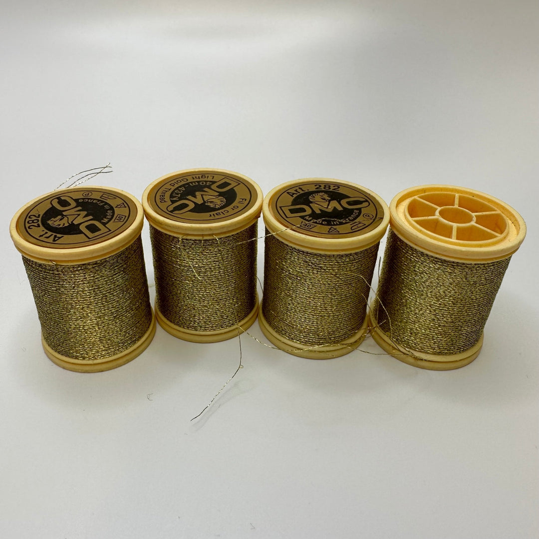 Metallic Thread - Gold - 7 Pack - True Deadstock supplies Fabric by private - Sustainable Textile | FABCYCLE