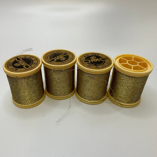 Metallic Thread - Gold - 7 Pack - True Deadstock supplies Fabric by private - Sustainable Textile | FABCYCLE