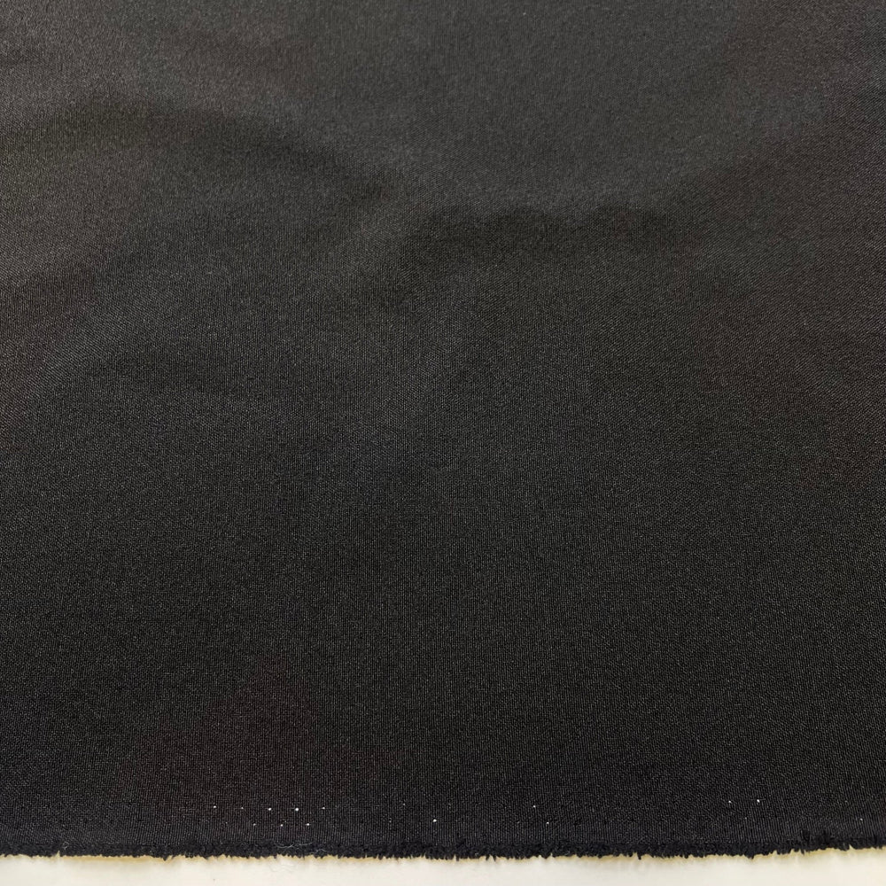 Micheal Scorn - Polyester Blend Woven - Black - 1.85M Bundle - True Deadstock fabric Fabric by private - Sustainable Textile | FABCYCLE