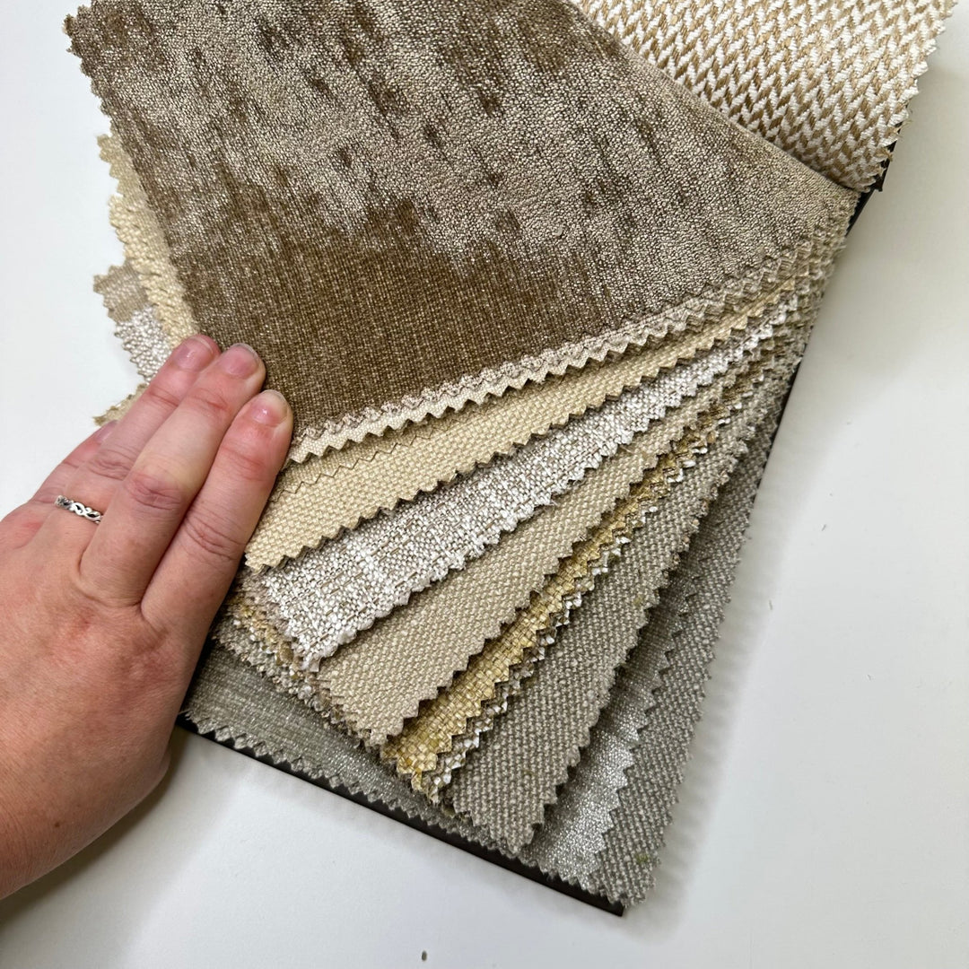 Midas Touch - Home Décor Sample Books - Lg Rectangle - True Deadstock fabric Fabric by private - Sustainable Textile | FABCYCLE