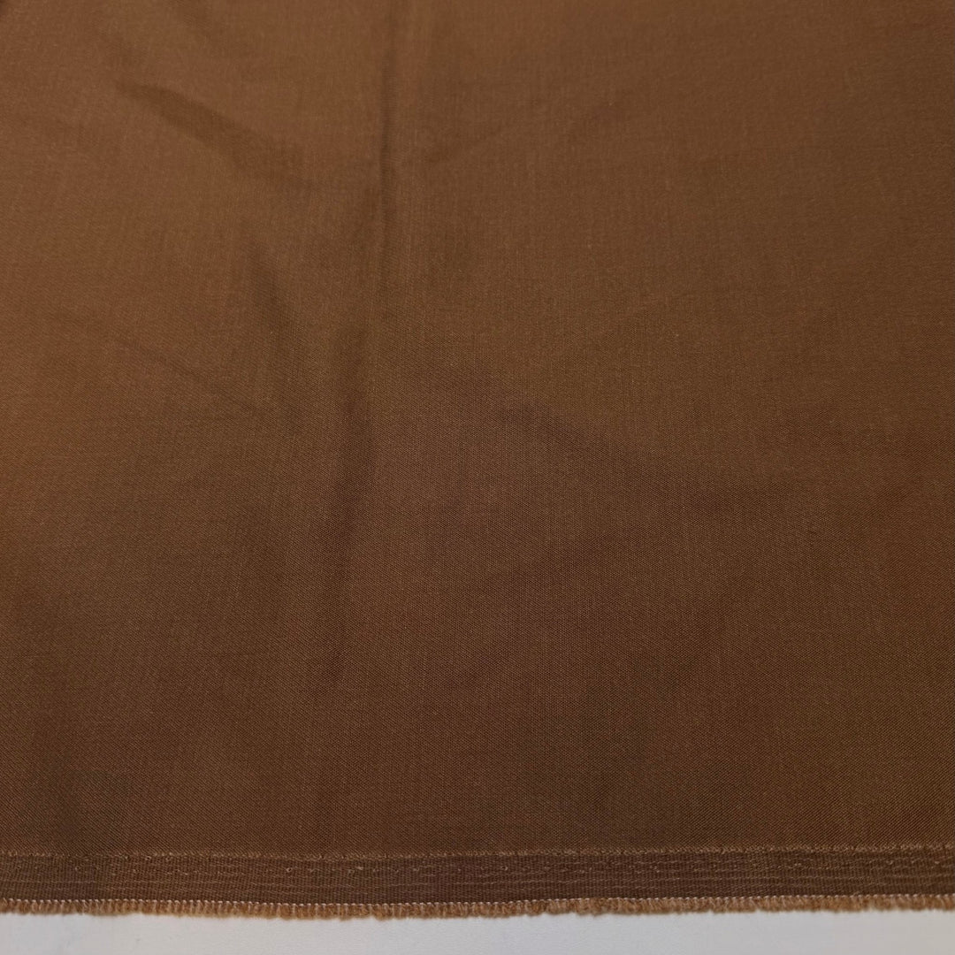 Mince Pie - Twill Weave Polyester Blend Woven - Light Brown - Bundles - True Deadstock fabric Fabric by private - Sustainable Textile | FABCYCLE