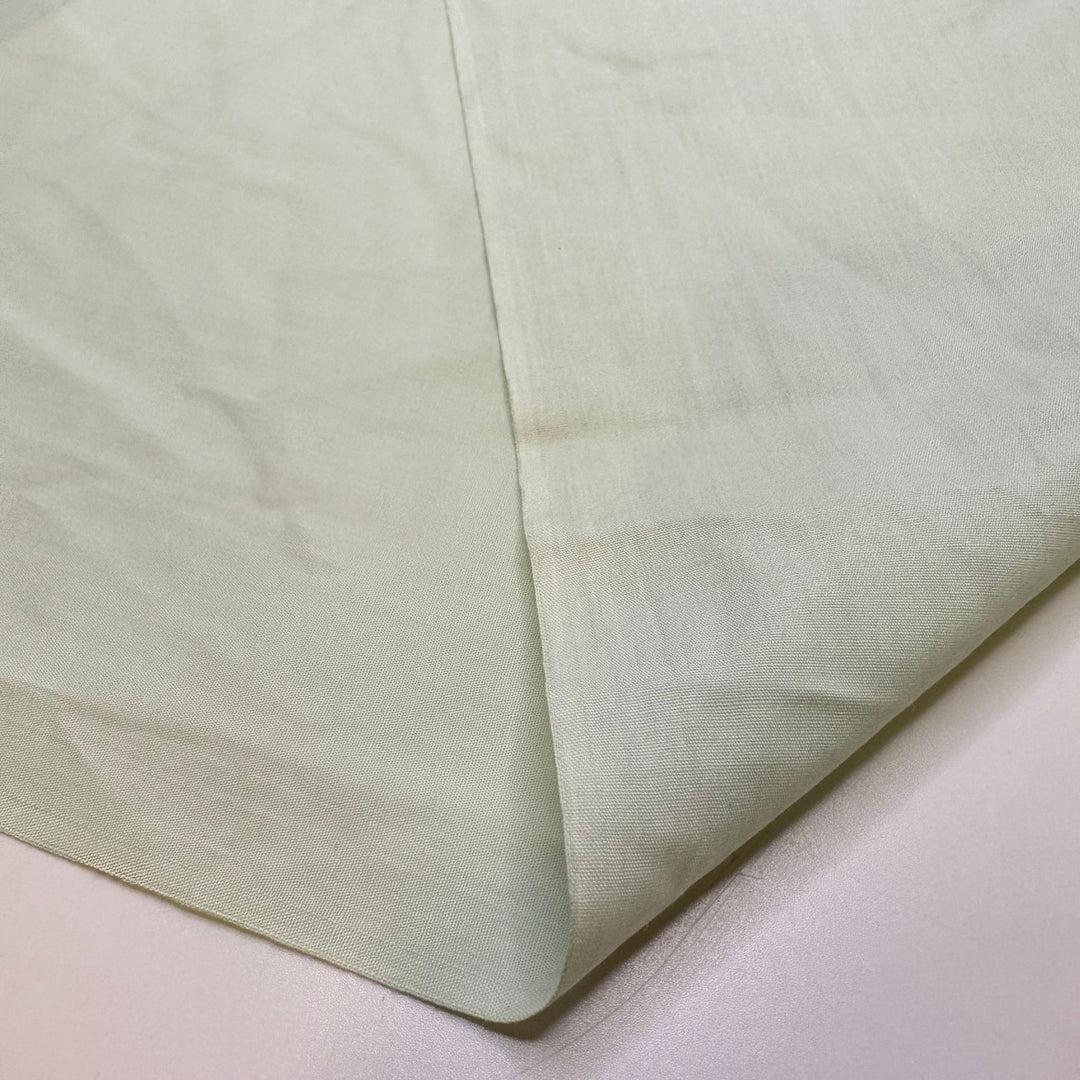 Mint Ice Cream - Cotton Woven - Light Green - 1.3M Bundle - True Deadstock fabric Fabric by private - Sustainable Textile | FABCYCLE