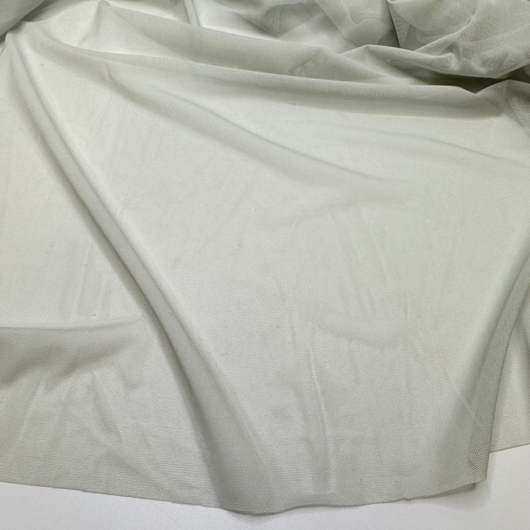 Mint In The Ice - Mesh Poly/Spandex Knit - Light Mint Green - Bundles - True Deadstock fabric Fabric by private - Sustainable Textile | FABCYCLE