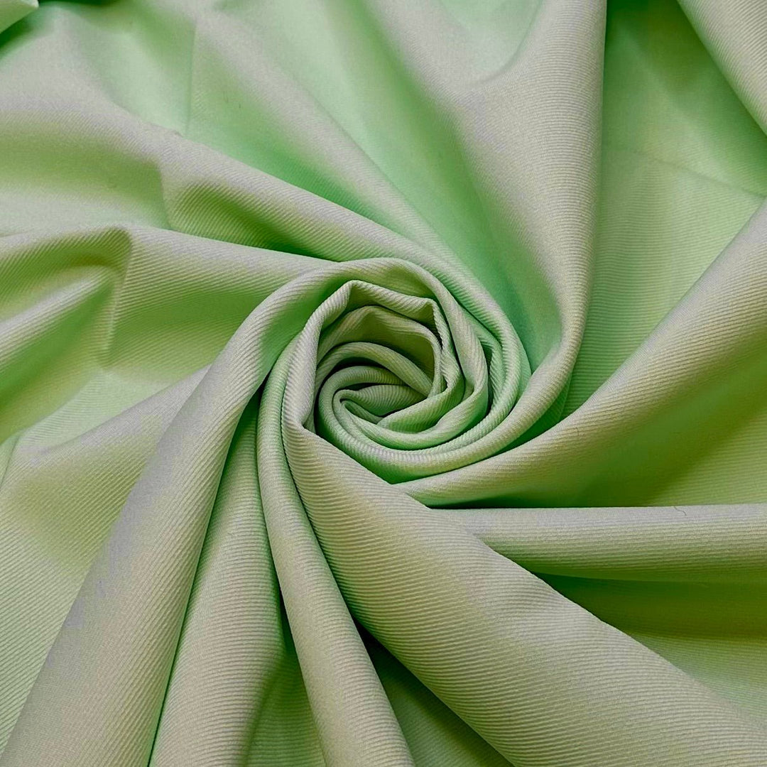 Minty Fresh - Polyester Blend Woven - Light Green - Bundles - True Deadstock fabric Fabric by private - Sustainable Textile | FABCYCLE
