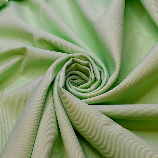 Minty Fresh - Polyester Blend Woven - Light Green - Bundles - True Deadstock fabric Fabric by private - Sustainable Textile | FABCYCLE