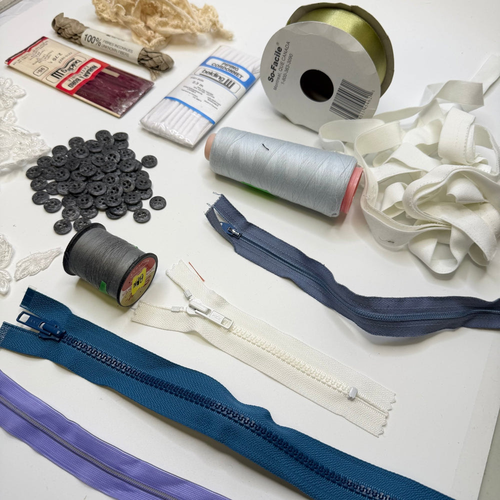 Miss Independent - Supplies Grab Bag - Multi - Pack - True Deadstock supplies Fabric by private - Sustainable Textile | FABCYCLE