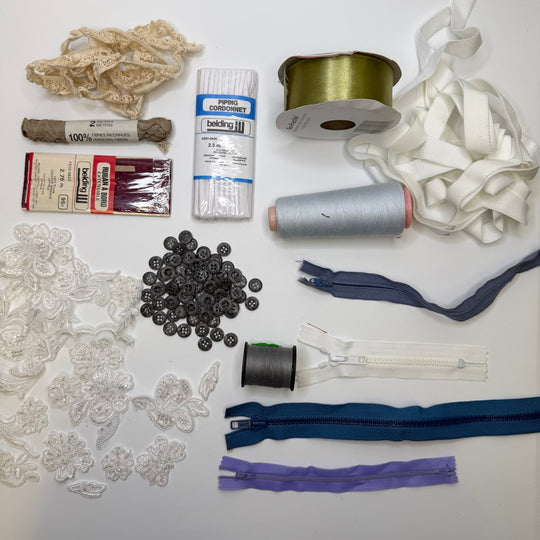 Miss Independent - Supplies Grab Bag - Multi - Pack - True Deadstock supplies Fabric by private - Sustainable Textile | FABCYCLE