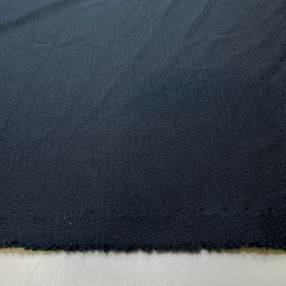 Missed Connection - Polyester Blend Knit - Navy - Bundles - True Deadstock fabric Fabric by private - Sustainable Textile | FABCYCLE