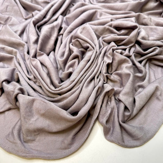 Missing A Pattern Piece - Wool Blend Knit - Light Grey/Pink - 2M Bundle - True Deadstock fabric Fabric by private - Sustainable Textile | FABCYCLE