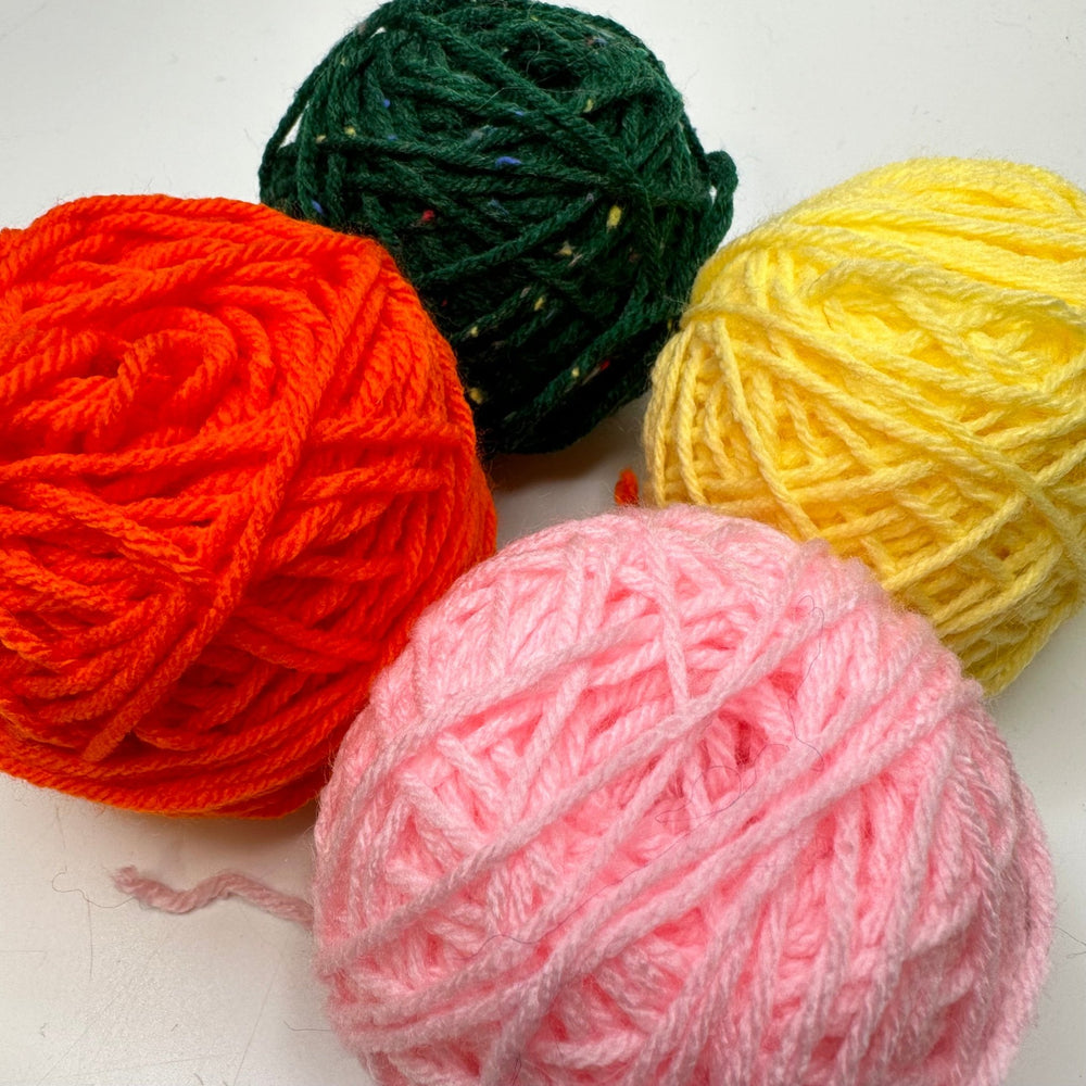Mix Yarn Pack Yarn - Multi - 4 Pack - True Deadstock supplies Fabric by private - Sustainable Textile | FABCYCLE
