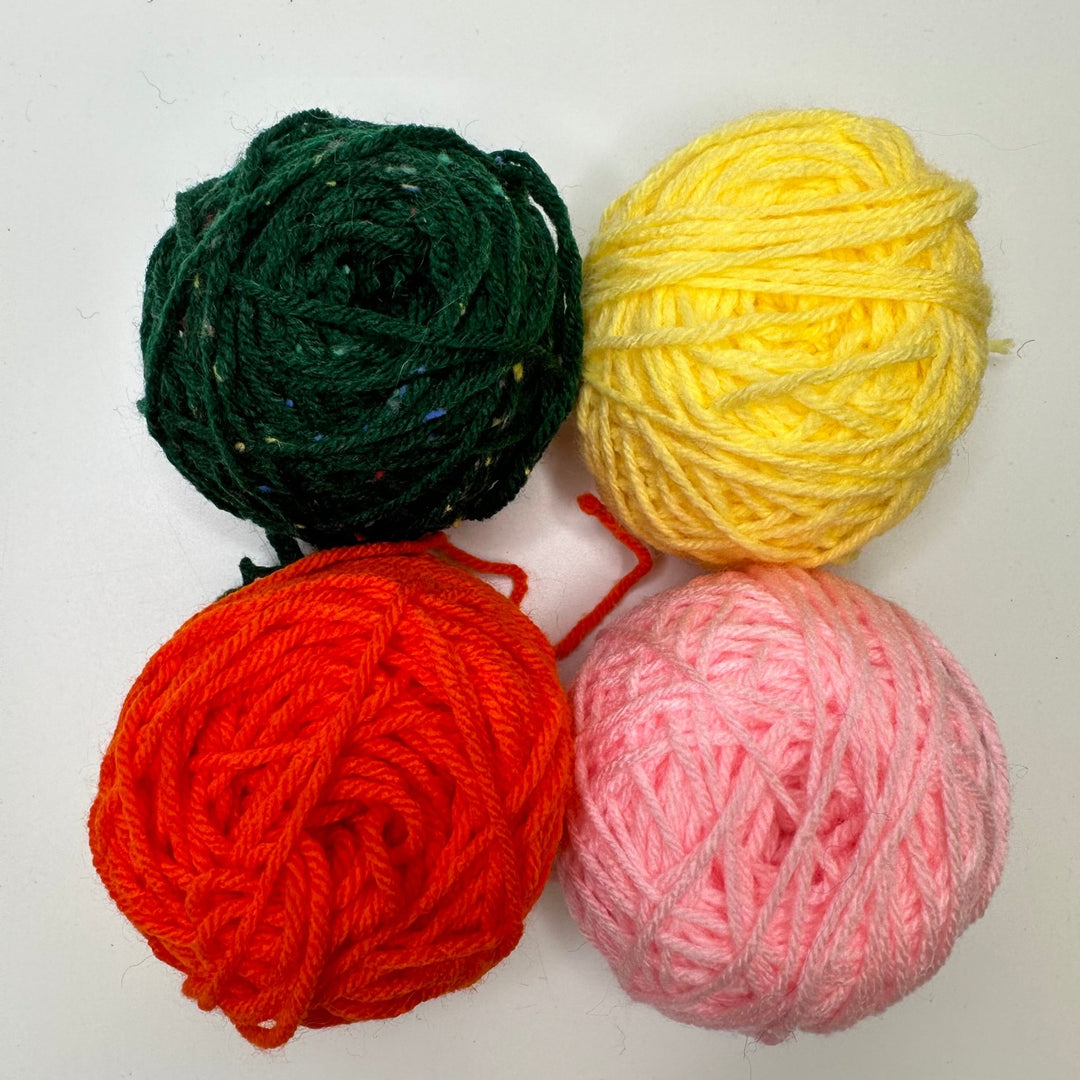 Mix Yarn Pack Yarn - Multi - 4 Pack - True Deadstock supplies Fabric by private - Sustainable Textile | FABCYCLE