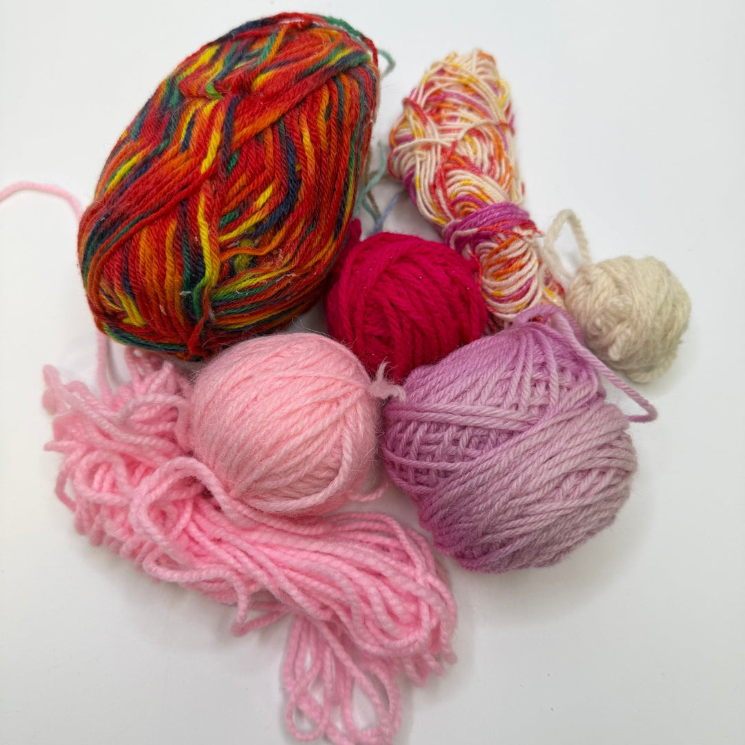 Mixed Fibres Yarn - Multi - 8 Pack - True Deadstock supplies Fabric by private - Sustainable Textile | FABCYCLE