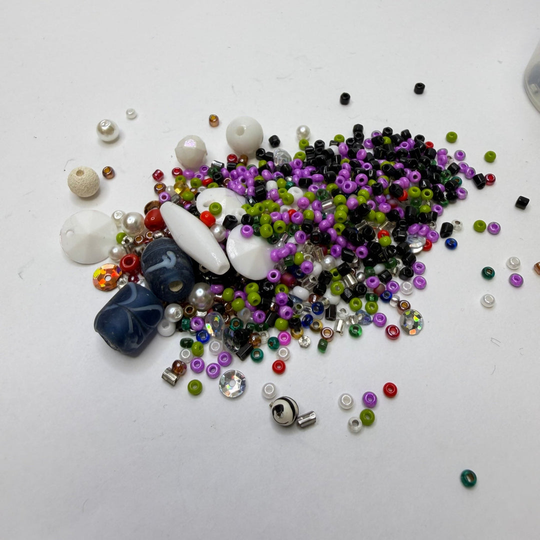 Mixed Pack Beads - Multi - 80 Pack - True Deadstock supplies Fabric by private - Sustainable Textile | FABCYCLE