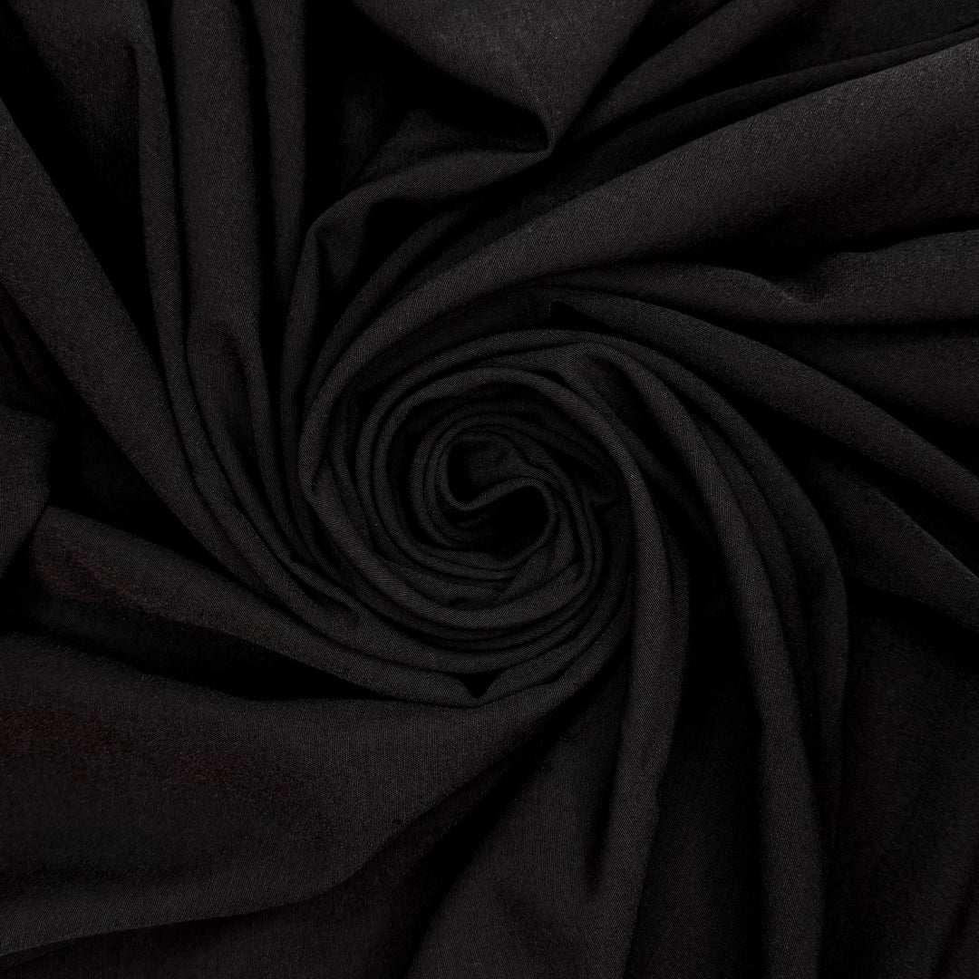 Mixing Cocktails - Cotton Blend Woven - Black - 1.4M Bundle - True Deadstock fabric Fabric by private - Sustainable Textile | FABCYCLE