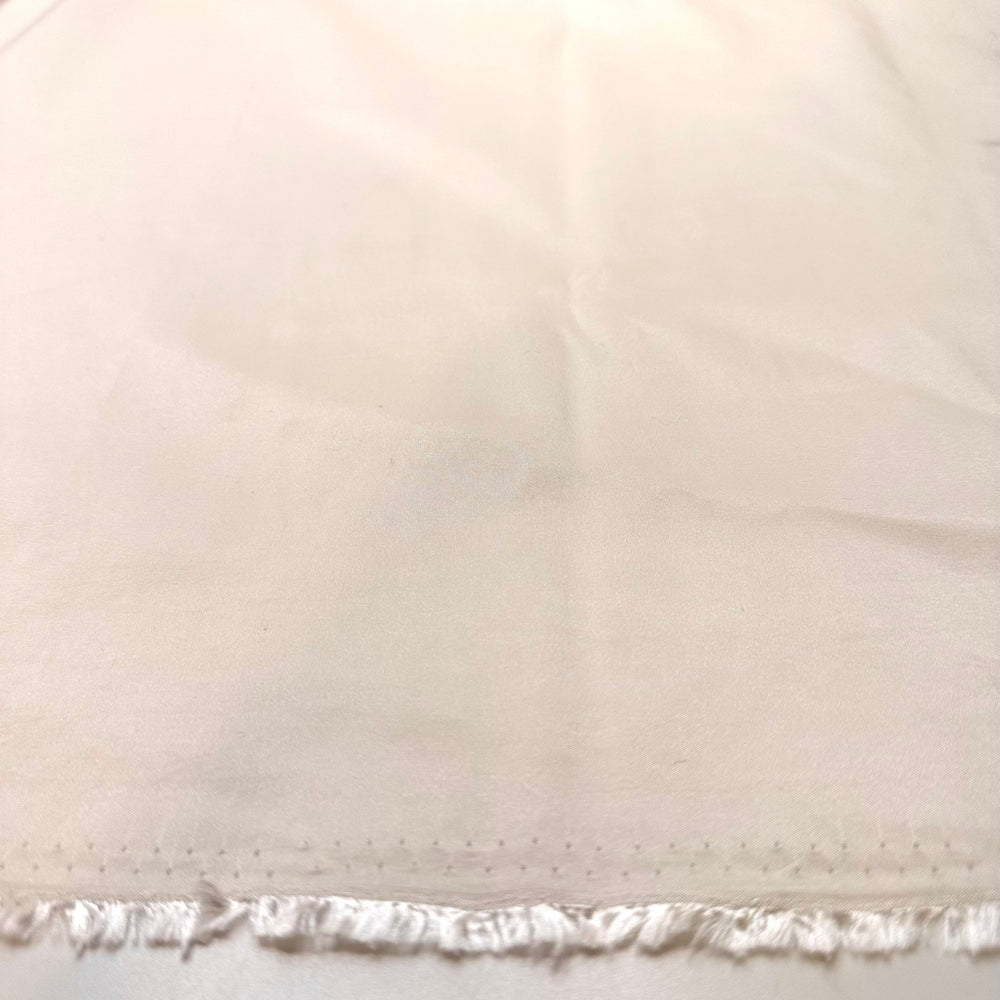 Monochromatic Holiday Decor Ideas - Taffeta Poly Woven - Cream - 3.6M Bundle - True Deadstock fabric Fabric by private - Sustainable Textile | FABCYCLE