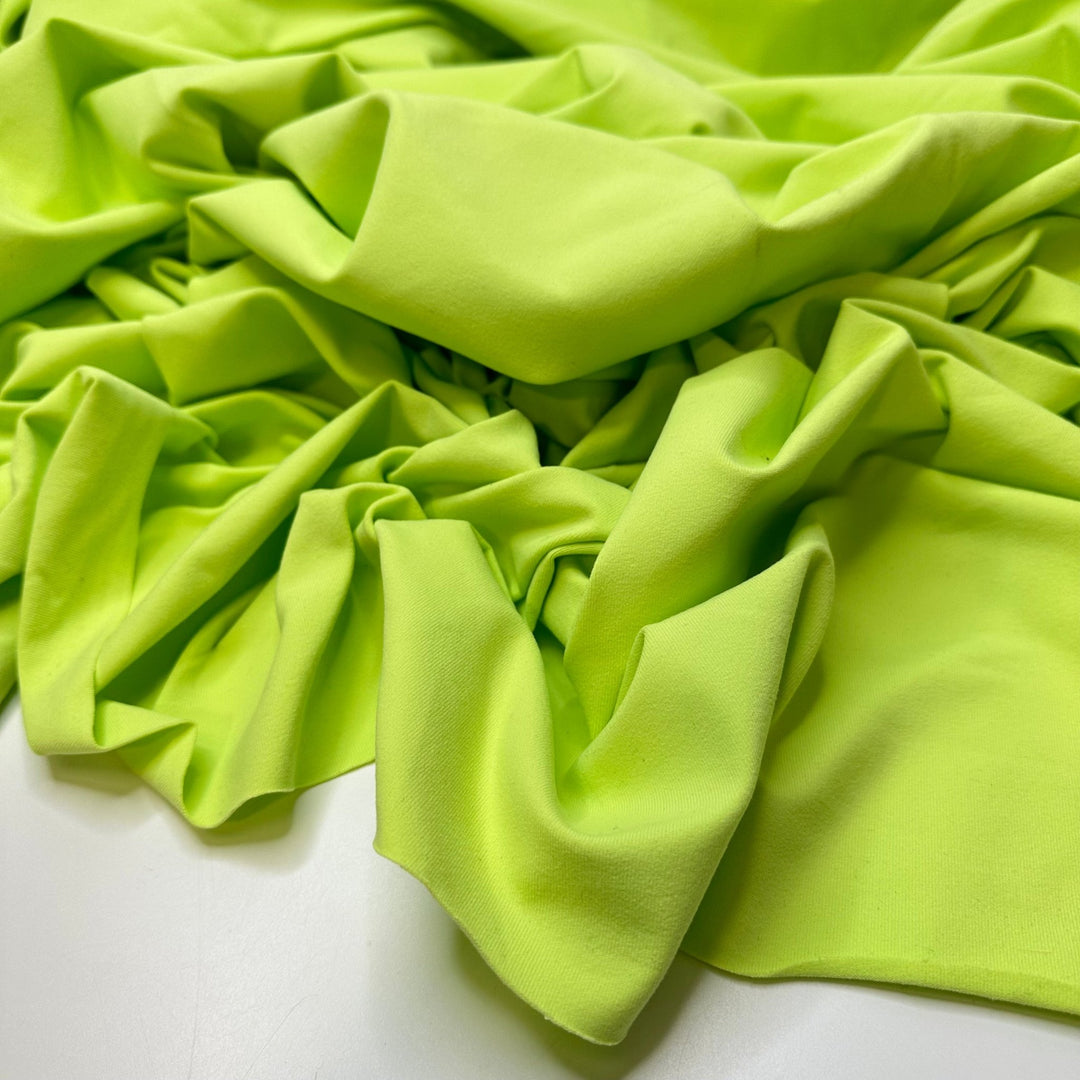 Mountain Dew - Polyester Blend Knit - Light Green - 2.8M Bundle - True Deadstock fabric Fabric by private - Sustainable Textile | FABCYCLE