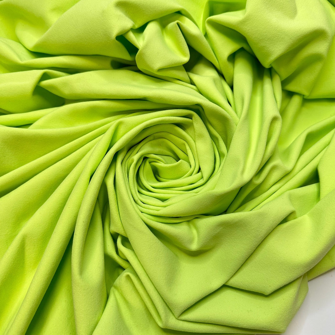 Mountain Dew - Polyester Blend Knit - Light Green - 2.8M Bundle - True Deadstock fabric Fabric by private - Sustainable Textile | FABCYCLE