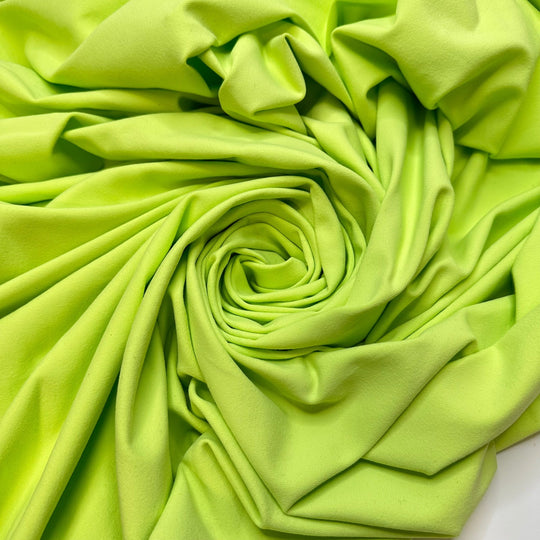 Mountain Dew - Polyester Blend Knit - Light Green - 2.8M Bundle - True Deadstock fabric Fabric by private - Sustainable Textile | FABCYCLE