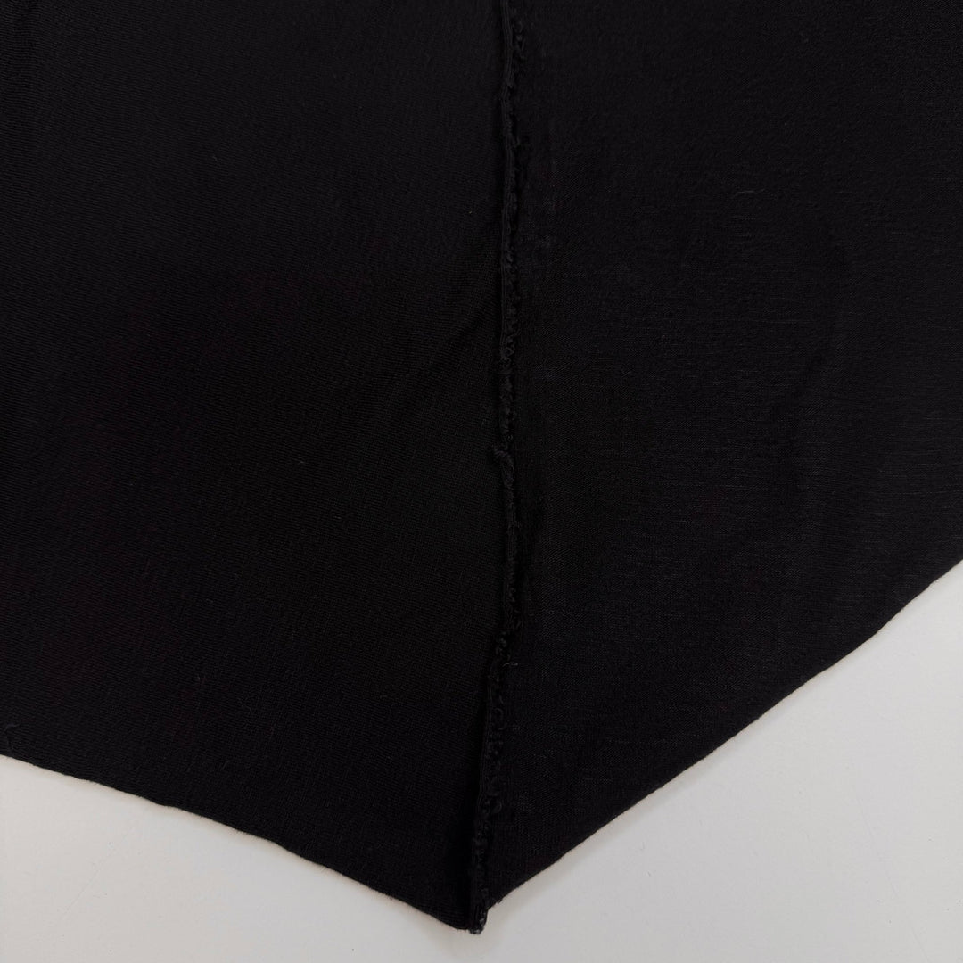Mountain Overlook - Jersey Wool Blend Knit - Black - 2.45M Bundle - True Deadstock fabric Fabric by private - Sustainable Textile | FABCYCLE