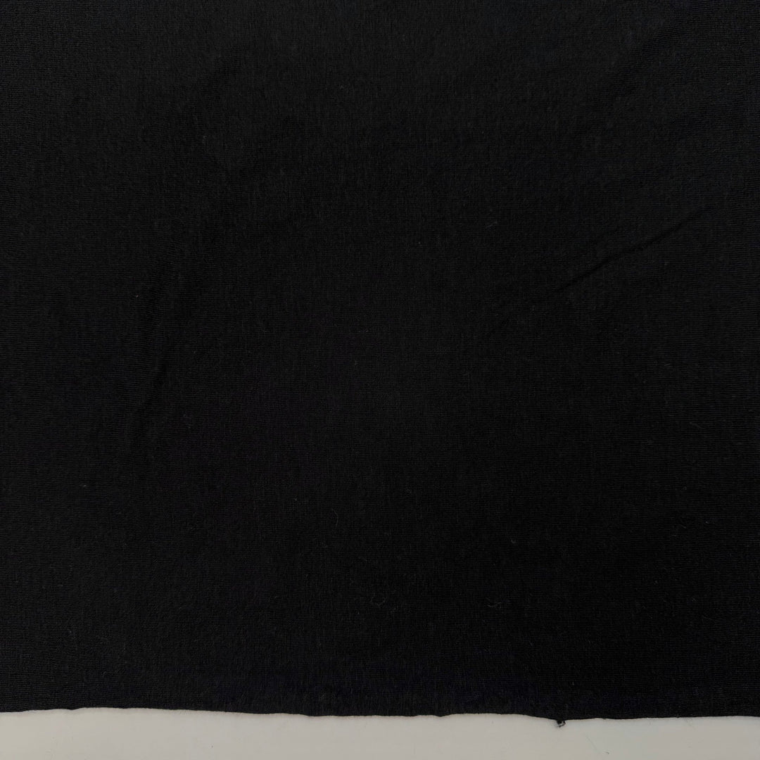 Mountain Overlook - Jersey Wool Blend Knit - Black - 2.45M Bundle - True Deadstock fabric Fabric by private - Sustainable Textile | FABCYCLE
