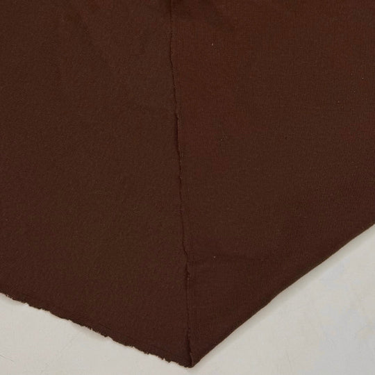 Moving To The Beach - Rib Knit Cotton Knit - Brown - 0.85M Bundle - True Deadstock fabric Fabric by private - Sustainable Textile | FABCYCLE