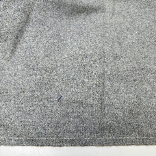 Mr Grey - Brushed Wool Blend Woven - Light Grey - 1.3M Bundle - True Deadstock fabric Fabric by private - Sustainable Textile | FABCYCLE