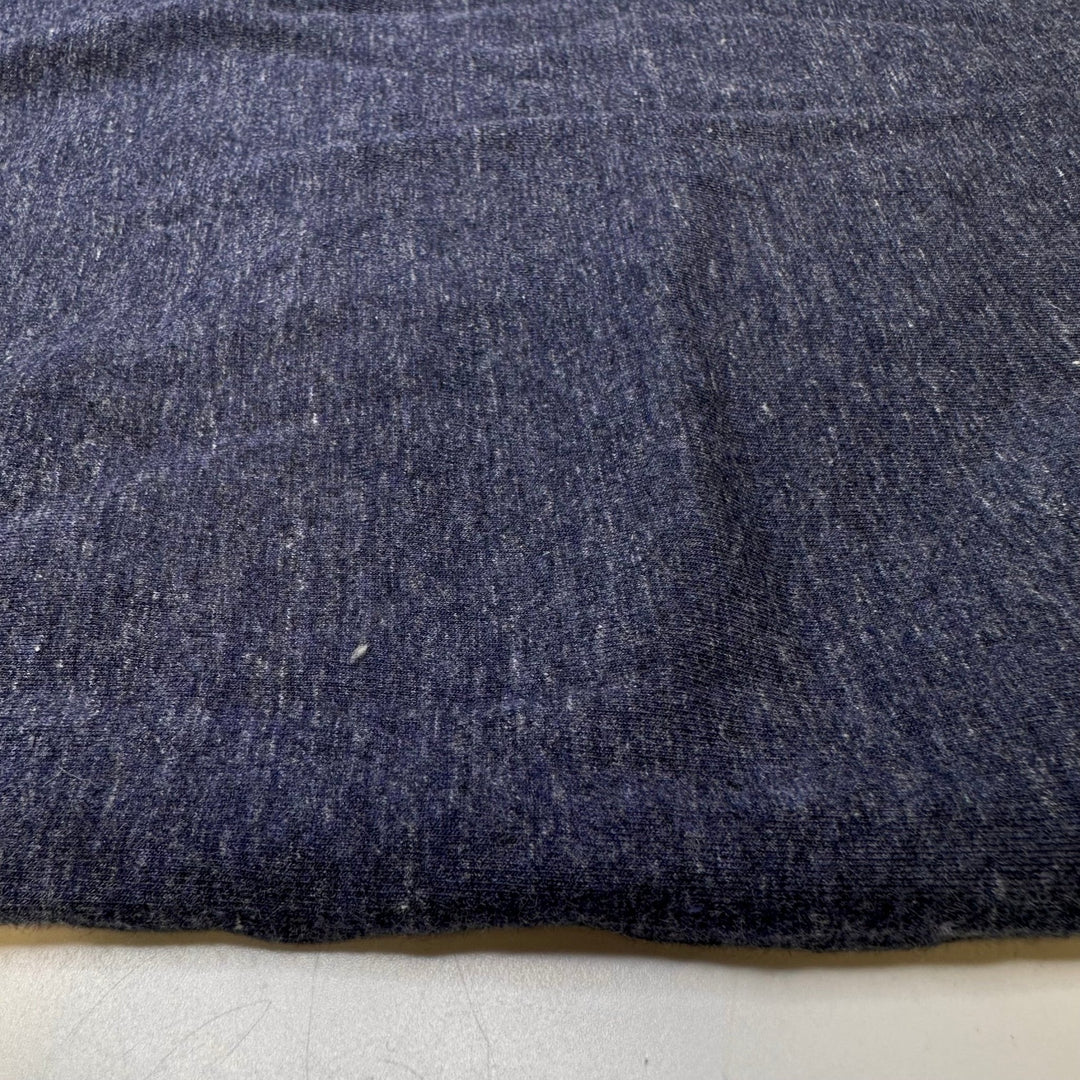 Murky Skies - Jersey Cotton/Spandex Knit - Dark Grey/Blue - Bundles - True Deadstock fabric Fabric by private - Sustainable Textile | FABCYCLE