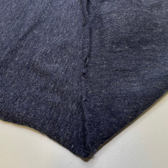 Murky Skies - Jersey Cotton/Spandex Knit - Dark Grey/Blue - Bundles - True Deadstock fabric Fabric by private - Sustainable Textile | FABCYCLE