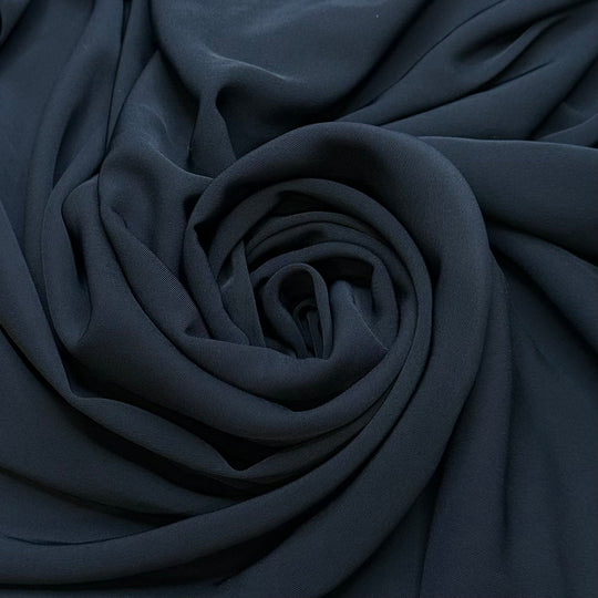 Music By The Lake - Polyester Blend Woven - Dark Teal - 1.35M Bundle - True Deadstock fabric Fabric by private - Sustainable Textile | FABCYCLE