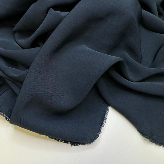 Music By The Lake - Polyester Blend Woven - Dark Teal - 1.35M Bundle - True Deadstock fabric Fabric by private - Sustainable Textile | FABCYCLE