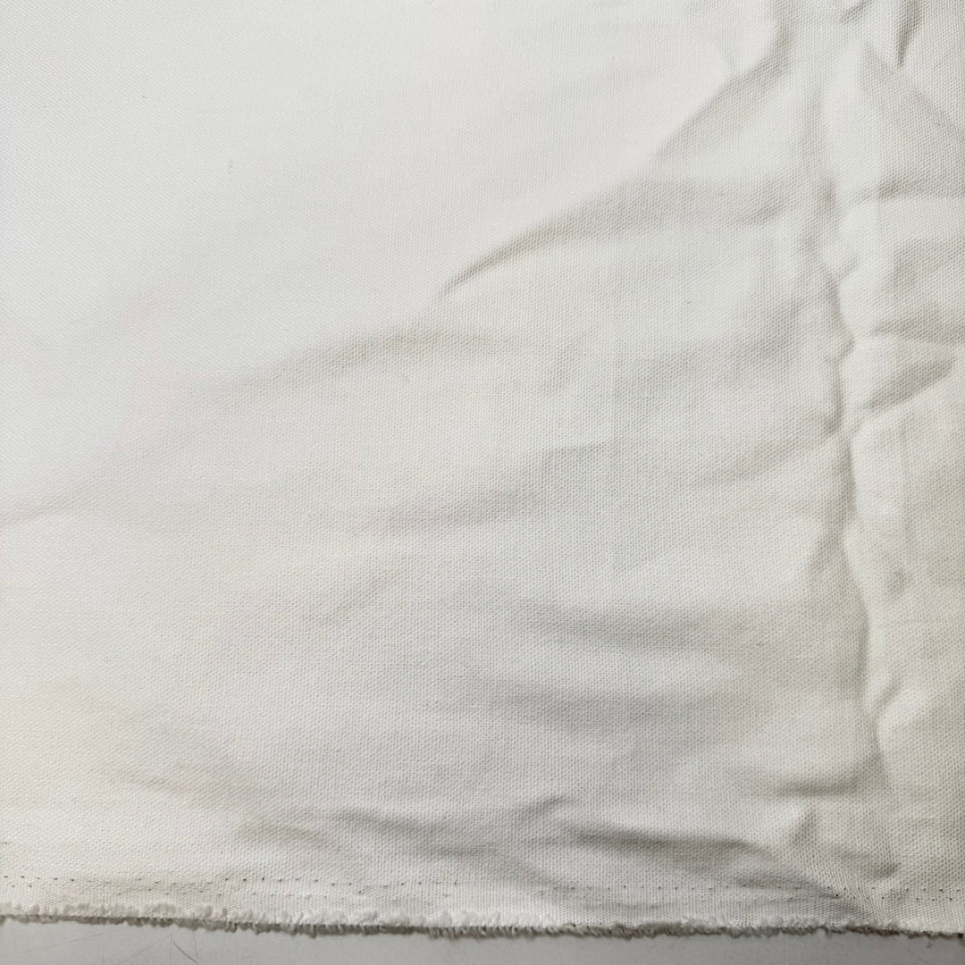 My Canvas Is A Tote Bag - Cotton Woven - White - 2.1M Bundle - True Deadstock fabric Fabric by private - Sustainable Textile | FABCYCLE