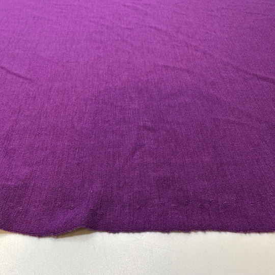 My Favourite Romance Novel - Polyester Blend Knit - Purple - 0.85M Bundle - True Deadstock fabric Fabric by private - Sustainable Textile | FABCYCLE