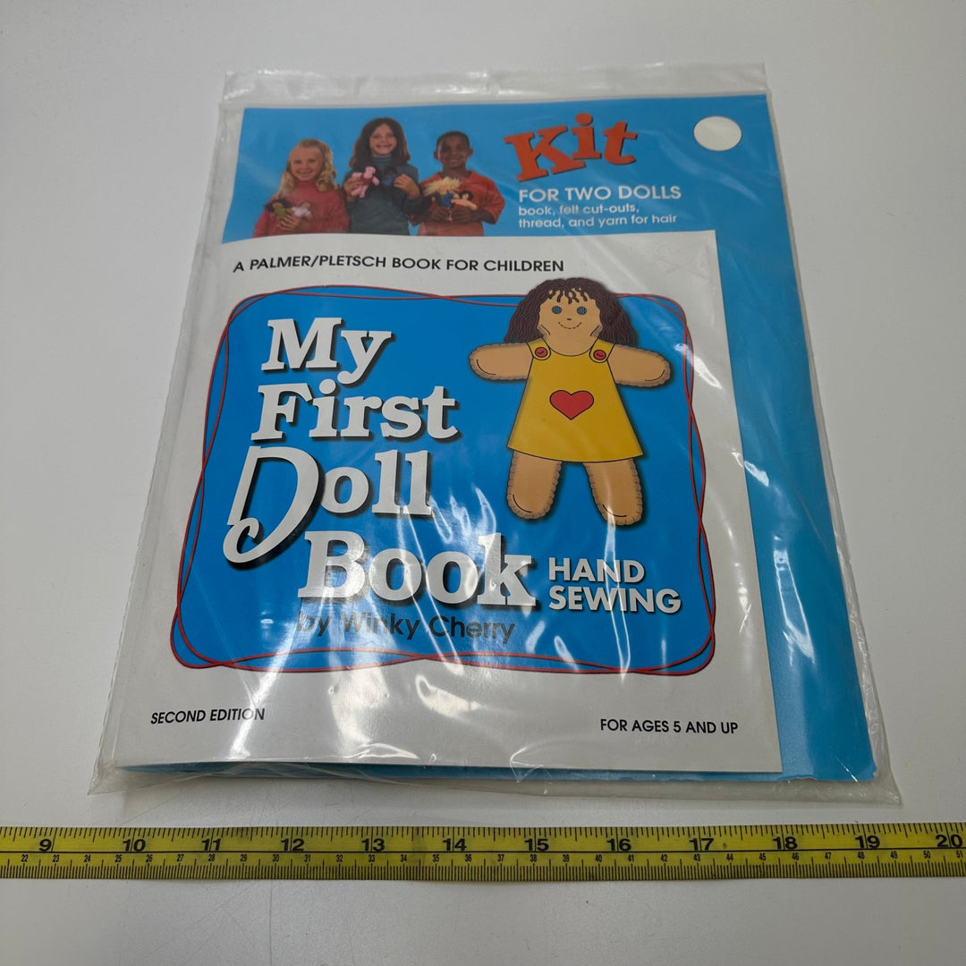 My First Doll Book Books - Blue Multi - Individual - True Deadstock supplies Fabric by private - Sustainable Textile | FABCYCLE