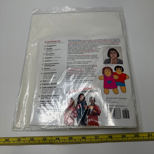 My First Doll Book Books - Blue Multi - Individual - True Deadstock supplies Fabric by private - Sustainable Textile | FABCYCLE