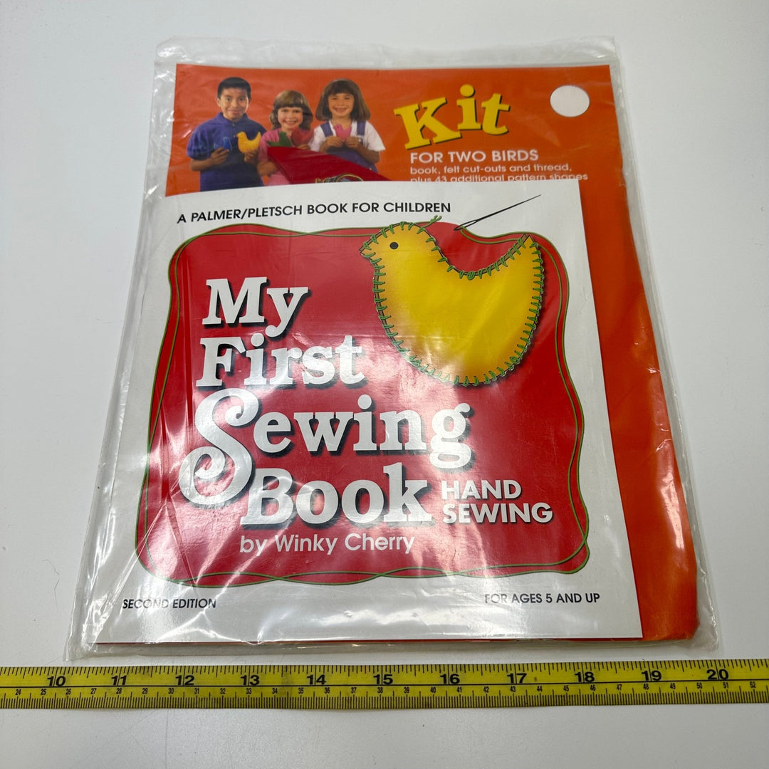 My First Sewing Book Books - Orange Multi - Individual - True Deadstock supplies Fabric by private - Sustainable Textile | FABCYCLE
