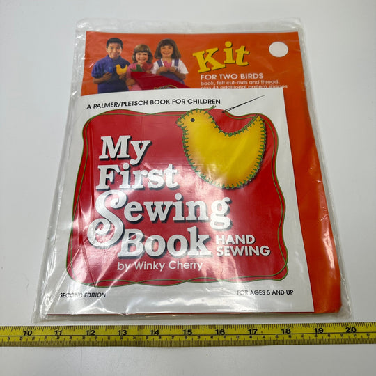 My First Sewing Book Books - Orange Multi - Individual - True Deadstock supplies Fabric by private - Sustainable Textile | FABCYCLE