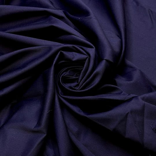 My First Suit - Twill Weave Cotton/Poly Woven - Navy - 1.55M Bundle - True Deadstock fabric Fabric by private - Sustainable Textile | FABCYCLE